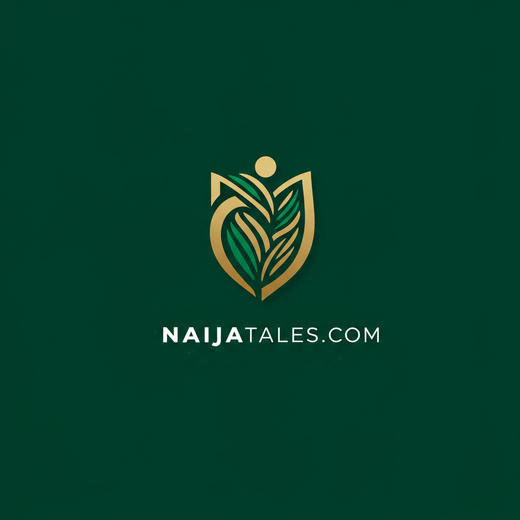 NaijaTales.com Logo - A vibrant, culturally rich design blending storytelling and Nigerian heritage, primarily in emerald green.